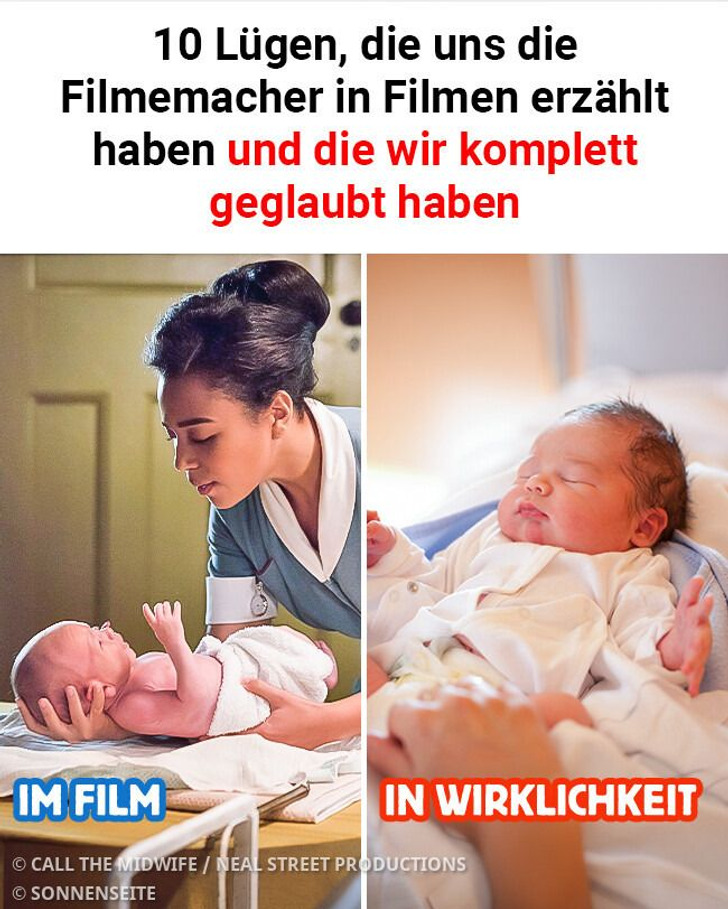 10 Lügen, die uns die Filmemacher in Filmen erzählt haben und die wir komplett geglaubt haben
