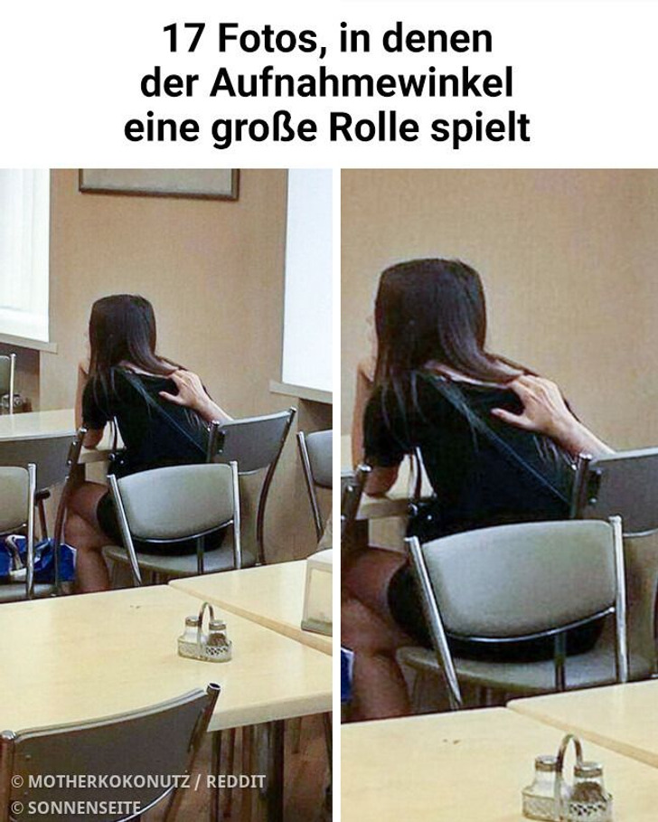 17 Fotos, in denen der Aufnahmewinkel eine große Rolle spielt