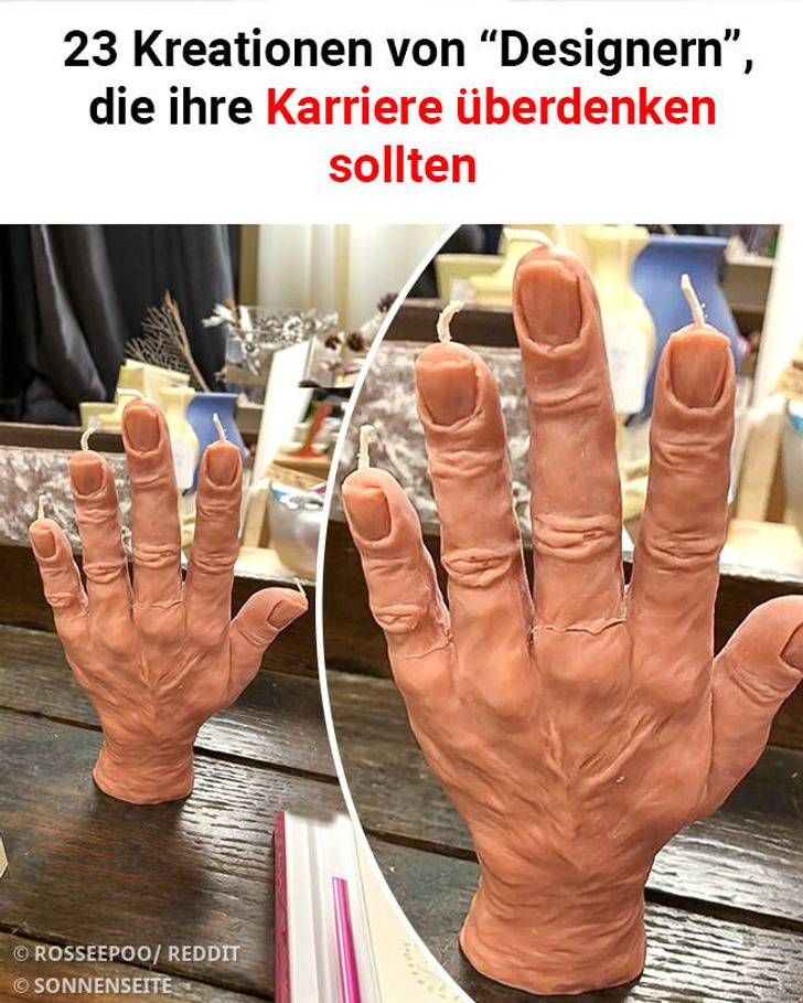 23 Kreationen von “Designern”, die ihre Karriere überdenken sollten