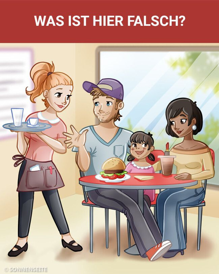 Quiz: Finde die Fehler in diesen Bildern in weniger als 10 Sekunden