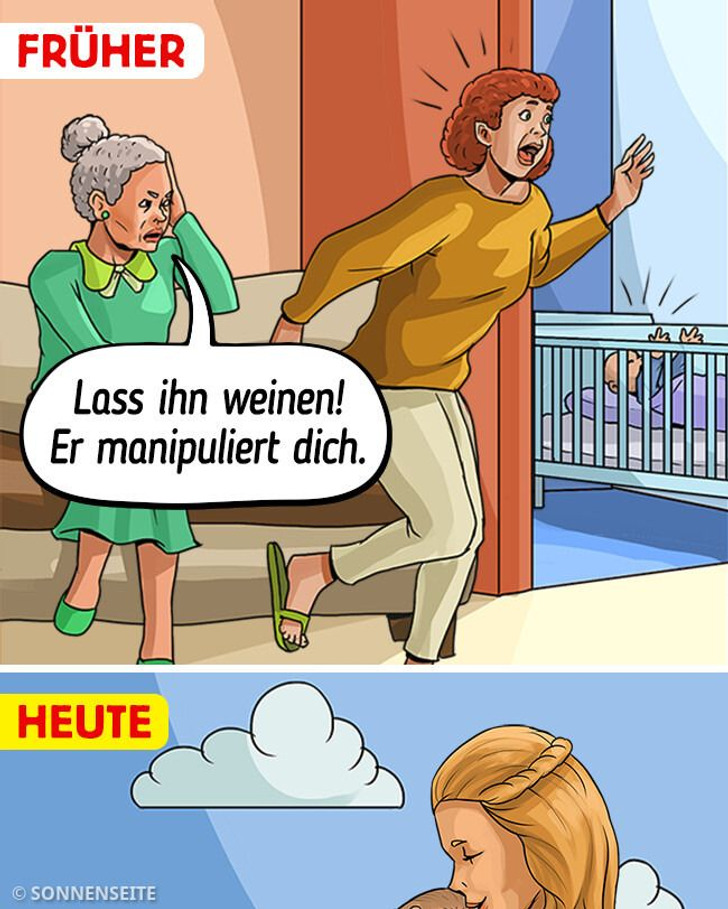 10 veraltete Erwartungen über die Kindererziehung, die am besten in die Mülltonne gehören