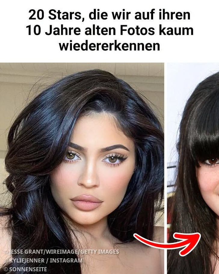 20 Stars, die wir auf ihren 10 Jahre alten Fotos kaum wiedererkennen
