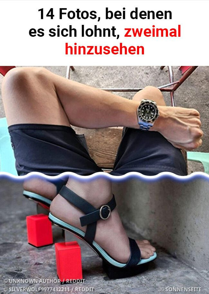 14 Fotos, bei denen es sich lohnt, zweimal hinzusehen