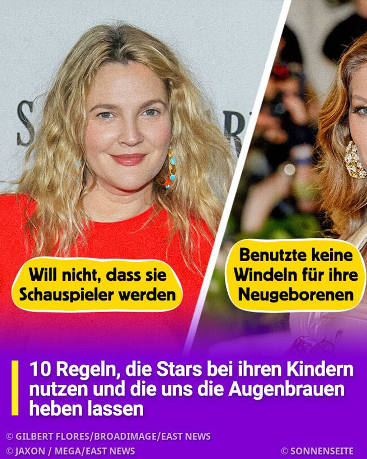 10 Regeln, die Stars bei ihren Kindern nutzen und die uns die Augenbrauen heben lassen