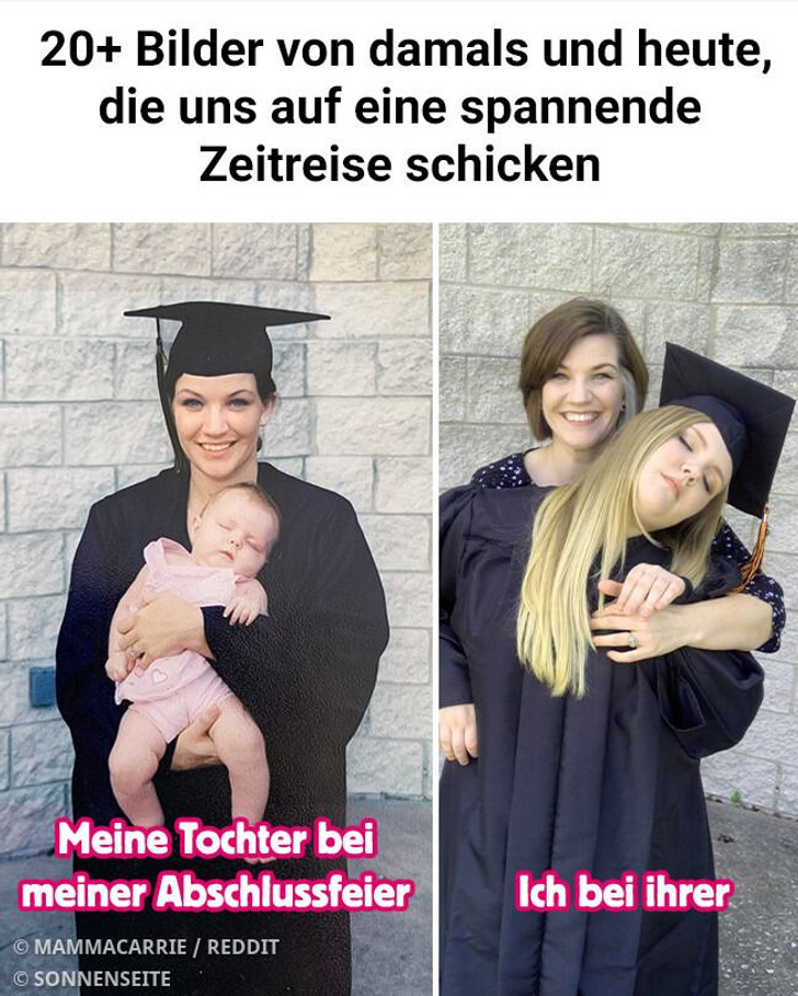 20+ Bilder von damals und heute, die uns auf eine spannende Zeitreise schicken