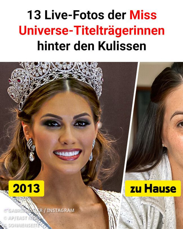 13 Live-Fotos der Miss Universe-Titelträgerinnen hinter den Kulissen