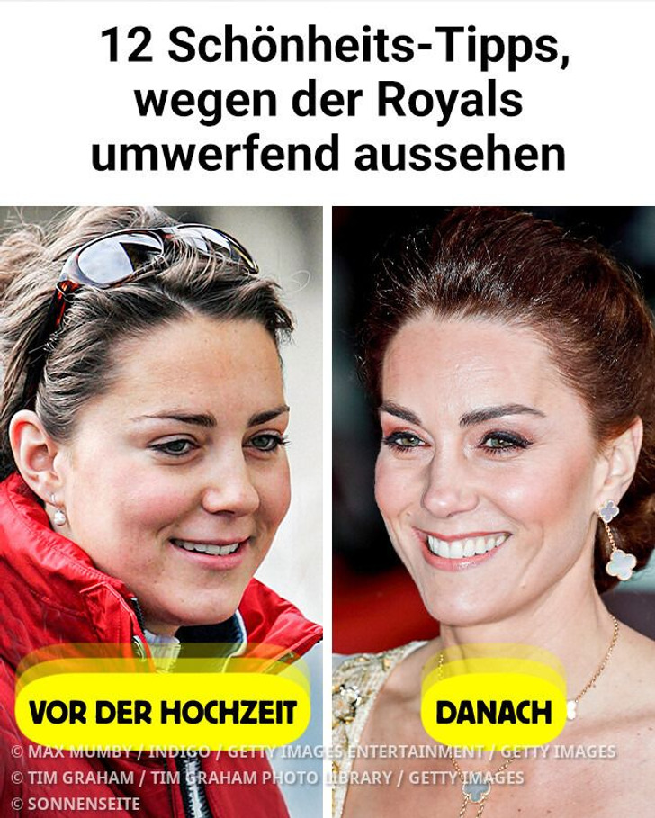 12 Schönheits-Tipps, wegen der Royals umwerfend aussehen