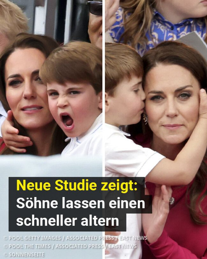 Neue Studie zeigt: Söhne lassen einen schneller altern