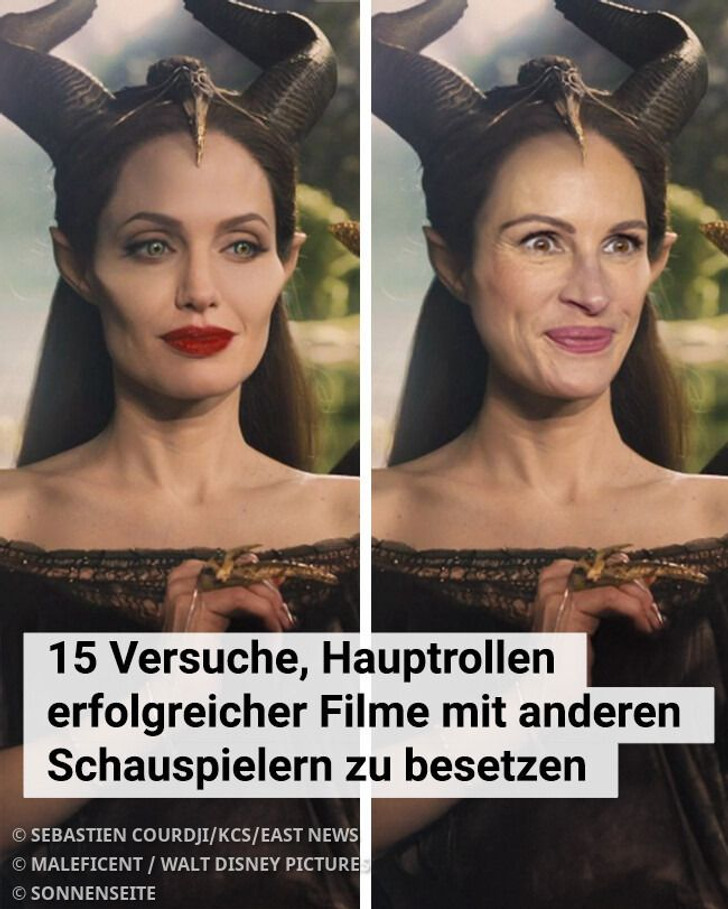 15 Versuche, Hauptrollen erfolgreicher Filme mit anderen Schauspielern zu besetzen