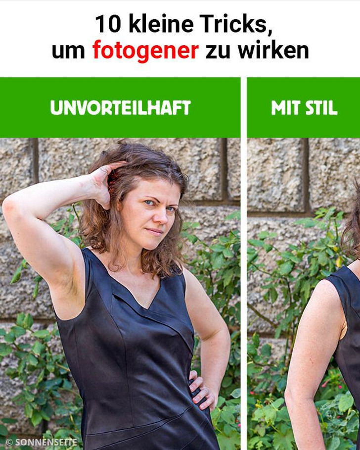 10 kleine Tricks, die dich auf Fotos besser aussehen lassen