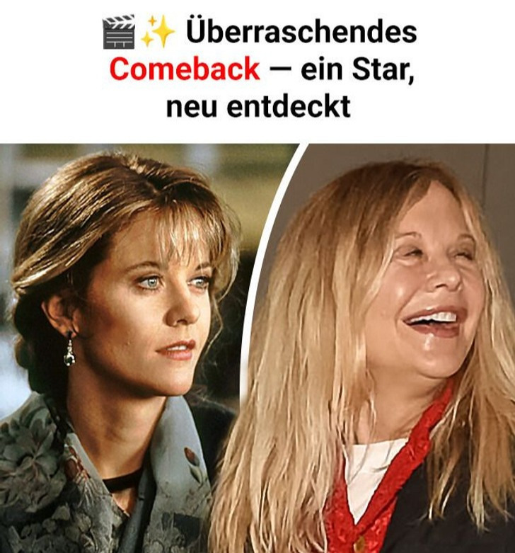 Mit 61 Jahren hat Meg Ryan einen seltenen öffentlichen Auftritt und ist nicht wiederzuerkennen