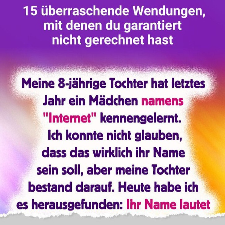 15 überraschende Wendungen, mit denen du garantiert nicht gerechnet hast