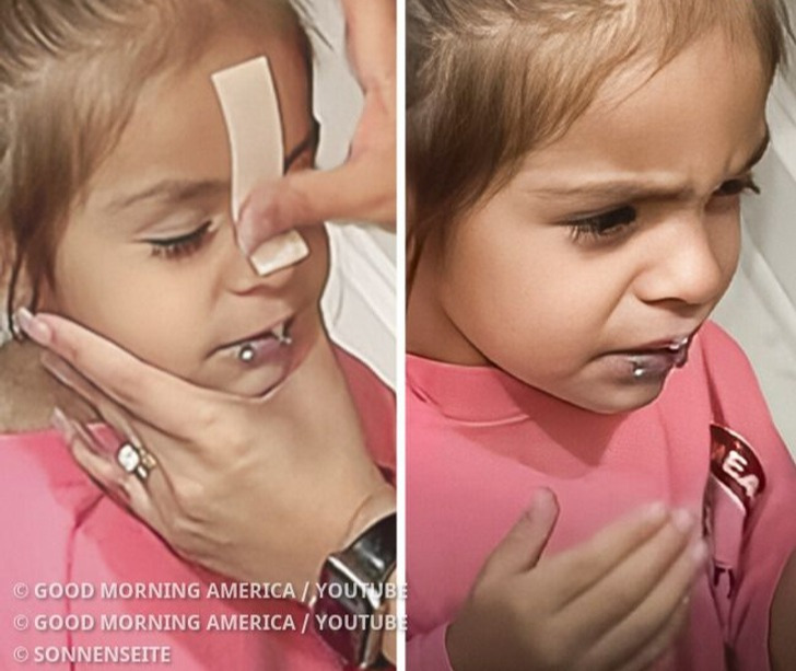 Mutter löst Online-Debatte aus, weil sie ihrer 3-jährigen Tochter seit fast einem Jahr die Unibraue wachst