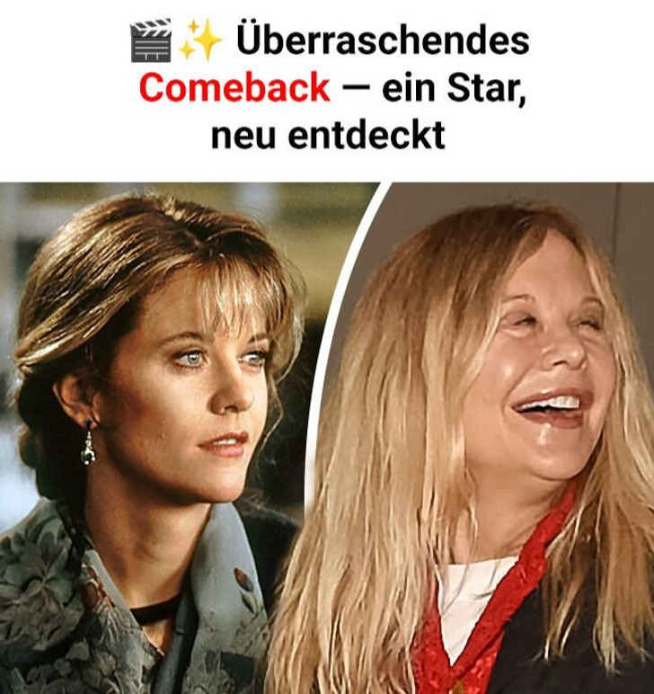 Mit 61 Jahren hat Meg Ryan einen seltenen öffentlichen Auftritt und ist nicht wiederzuerkennen