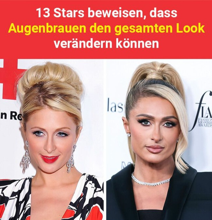 13 Stars beweisen, dass Augenbrauen den gesamten Look verändern können